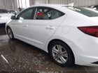 2019 Hyundai Elantra Sel Белый vin: 5NPD84LF1KH423614