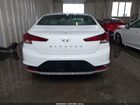 2019 Hyundai Elantra Sel Белый vin: 5NPD84LF1KH423614