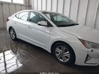 2019 Hyundai Elantra Sel Белый vin: 5NPD84LF1KH423614
