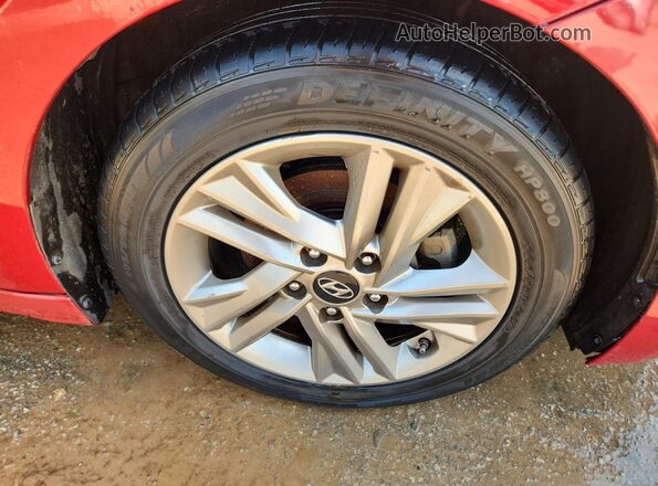 5NPD84LF1KH446018 2019 HYUNDAI ELANTRA Red 