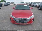 2019 Hyundai Elantra Sel Красный vin: 5NPD84LF1KH467693