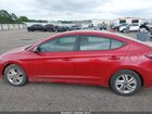 2019 Hyundai Elantra Sel Красный vin: 5NPD84LF1KH467693