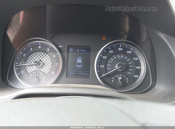 5NPD84LF1KH467693 2019 HYUNDAI ELANTRA Красный Вид задних сидений
