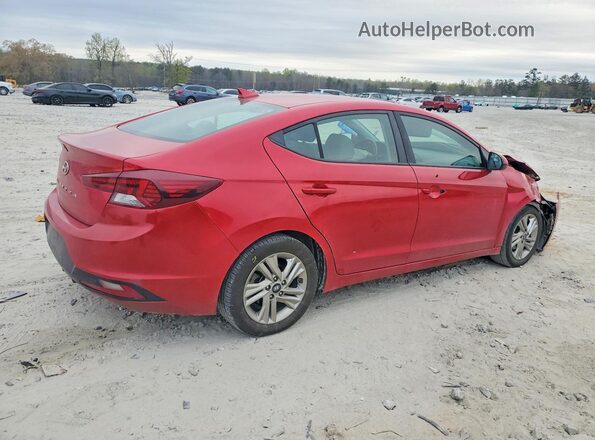 5NPD84LF1LH582389 2020 HYUNDAI ELANTRA Red Tył prawy