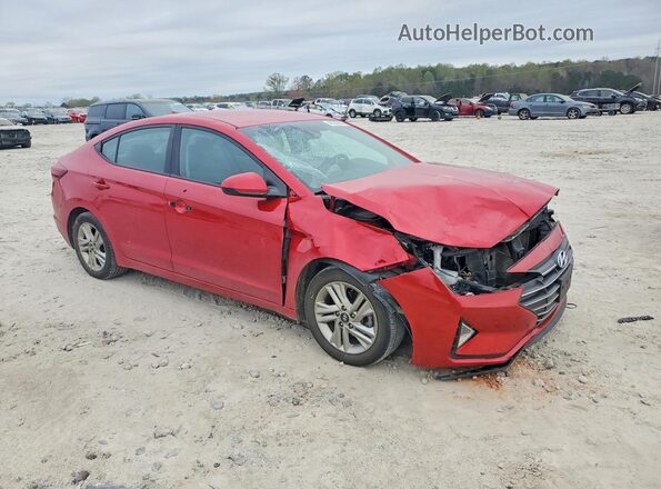 5NPD84LF1LH582389 2020 HYUNDAI ELANTRA Red Przód prawy