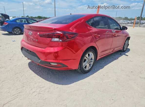 5NPD84LF1LH583025 2020 HYUNDAI ELANTRA Red Tył prawy