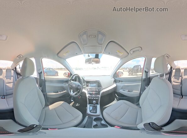 5NPD84LF1LH583025 2020 HYUNDAI ELANTRA Red Widok naklejki z numerem VIN