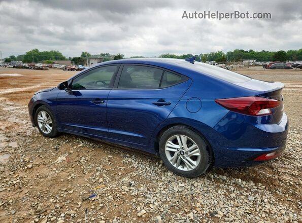 5NPD84LF1LH584546 2020 HYUNDAI ELANTRA Blue Trasero izquierdo