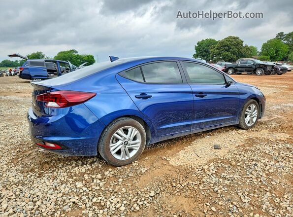 5NPD84LF1LH584546 2020 HYUNDAI ELANTRA Blue Trasero derecho