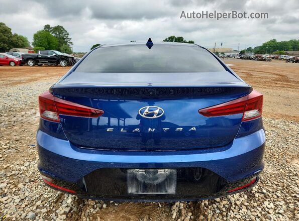 5NPD84LF1LH584546 2020 HYUNDAI ELANTRA Blue Vista trasera