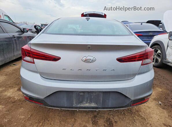5NPD84LF1LH589603 2020 HYUNDAI ELANTRA Серебряный Вид сзади
