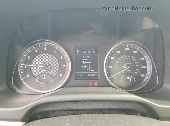 5NPD84LF1LH604455 2020 HYUNDAI ELANTRA Black Սարքավորումների վահանակի տեսք