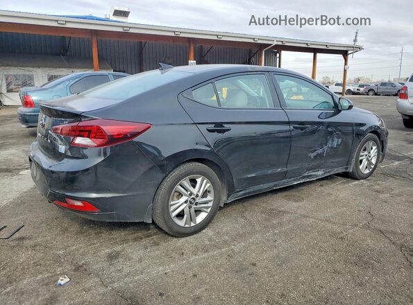 5NPD84LF1LH604455 2020 HYUNDAI ELANTRA Black Հետևի աջ