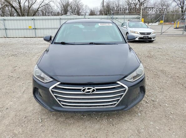 5NPD84LF2HH008309 2017 HYUNDAI ELANTRA Black Vista frontal