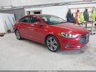 2017 Hyundai Elantra Limited Red vin: 5NPD84LF2HH089201