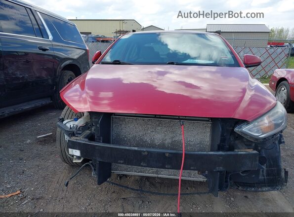 5NPD84LF2HH104764 2017 HYUNDAI ELANTRA Бордовый Вид щитка приборов