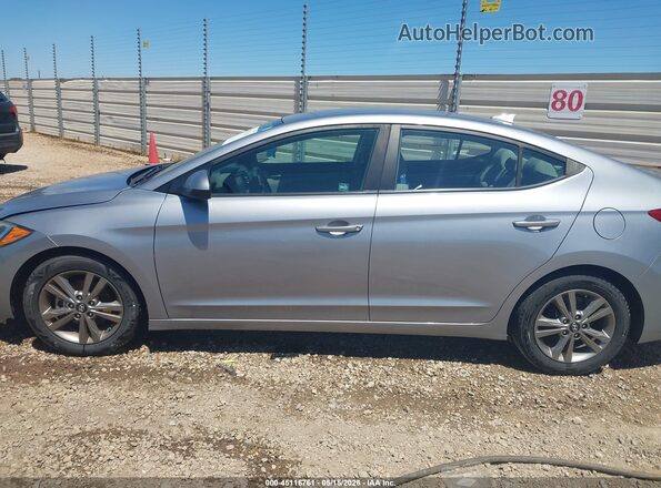 5NPD84LF2HH156878 2017 HYUNDAI ELANTRA Серебряный Панорамный вид салона 360°
