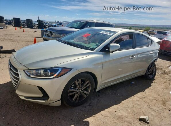 5NPD84LF2HH200023 2017 HYUNDAI ELANTRA Желто-коричневый Передняя левая четверть