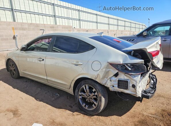 5NPD84LF2HH200023 2017 HYUNDAI ELANTRA Желто-коричневый Задняя левая четверть