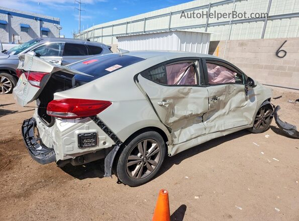 5NPD84LF2HH200023 2017 HYUNDAI ELANTRA Желто-коричневый Задняя правая четверть