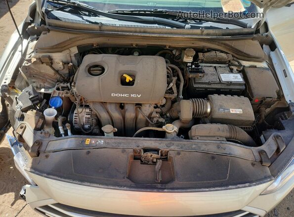 5NPD84LF2HH200023 2017 HYUNDAI ELANTRA Желто-коричневый Вид задней части салона