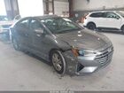 2019 Hyundai Elantra Sel Gray vin: 5NPD84LF2KH486852