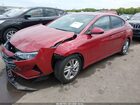 2020 Hyundai Elantra Value Edition Red vin: 5NPD84LF2LH542466