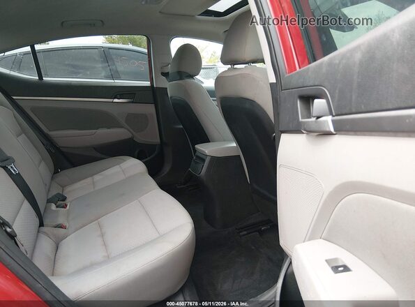 5NPD84LF2LH542466 2020 HYUNDAI ELANTRA Red Widok naklejki z numerem VIN