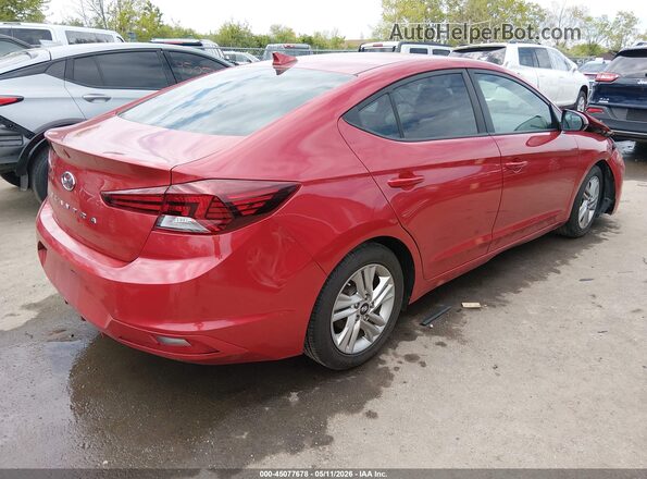 5NPD84LF2LH542466 2020 HYUNDAI ELANTRA Red Tył prawy