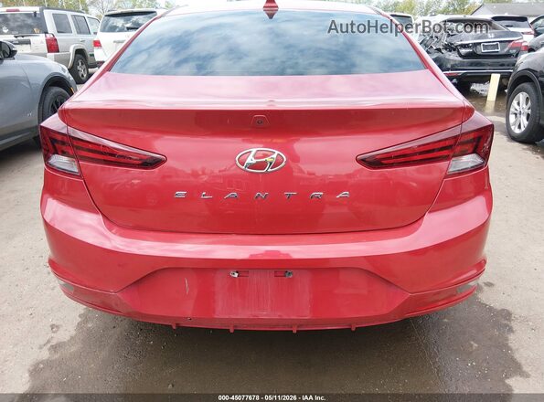 5NPD84LF2LH542466 2020 HYUNDAI ELANTRA Red 