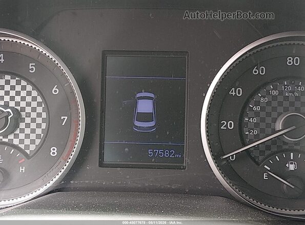 5NPD84LF2LH542466 2020 HYUNDAI ELANTRA Red Widok tylnych siedzeń