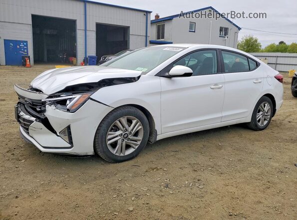 5NPD84LF2LH545156 2020 HYUNDAI ELANTRA White Przód lewy