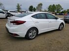 2020 Hyundai Elantra Sel White vin: 5NPD84LF2LH545156