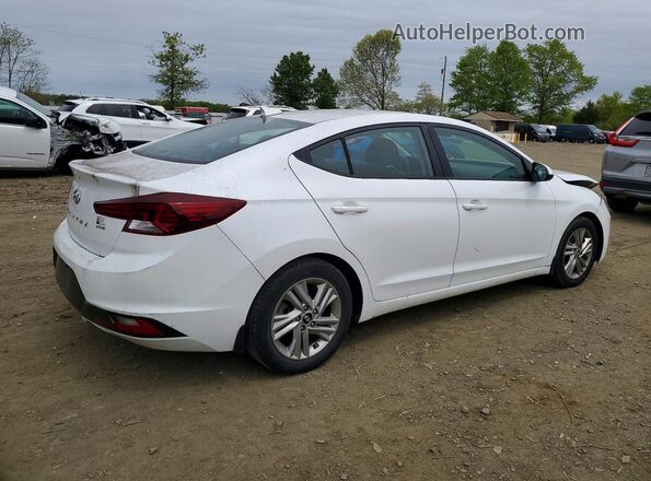 5NPD84LF2LH545156 2020 HYUNDAI ELANTRA White Tył prawy