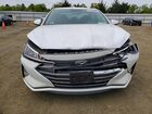 2020 Hyundai Elantra Sel White vin: 5NPD84LF2LH545156