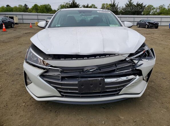 5NPD84LF2LH545156 2020 HYUNDAI ELANTRA White Widok z przodu