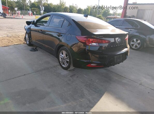 5NPD84LF2LH596527 2020 HYUNDAI ELANTRA Black Հետևի ձախ