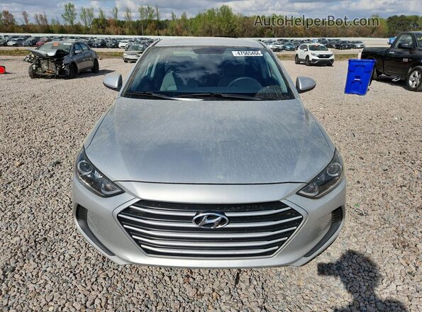 5NPD84LF3HH098957 2017 HYUNDAI ELANTRA Серебряный Вид спереди