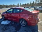 2017 Hyundai Elantra Se Темно-бордовый vin: 5NPD84LF3HH153259