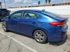2017 Hyundai Elantra Se Синий vin: 5NPD84LF3HH176993