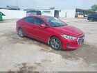 2017 Hyundai Elantra Se Red vin: 5NPD84LF3HH196807