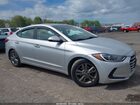 2018 Hyundai Elantra Sel Silver vin: 5NPD84LF3JH239421