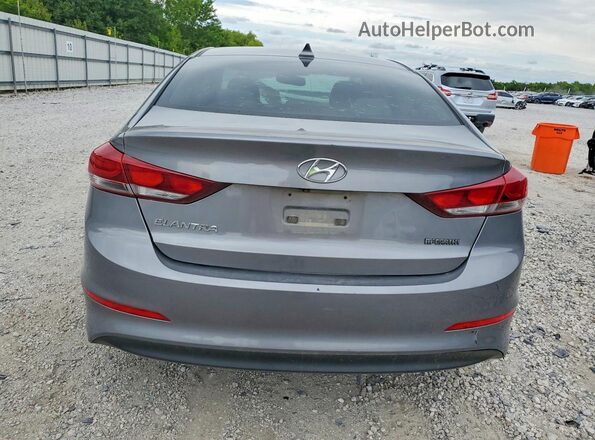5NPD84LF3JH240617 2018 HYUNDAI ELANTRA Gray Vista trasera