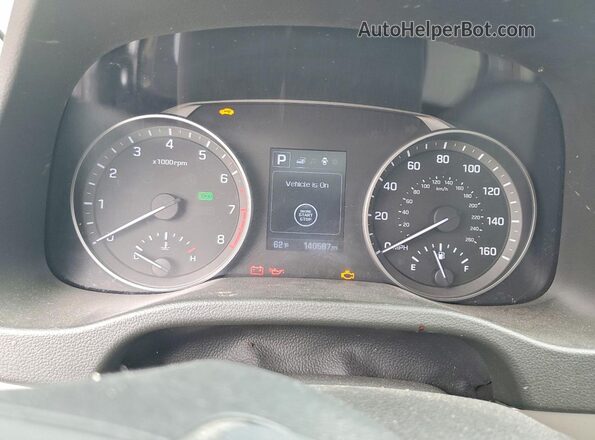 5NPD84LF3JH240617 2018 HYUNDAI ELANTRA Gray Vista del cuadro de instrumentos