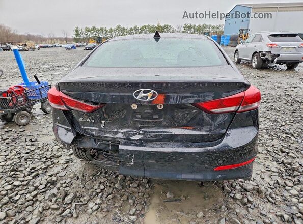 5NPD84LF3JH342094 2018 HYUNDAI ELANTRA Черный Вид сзади