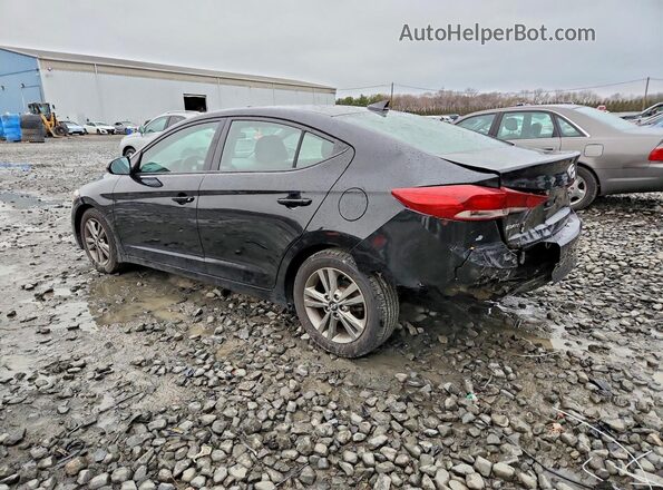 5NPD84LF3JH342094 2018 HYUNDAI ELANTRA Черный Задняя левая четверть