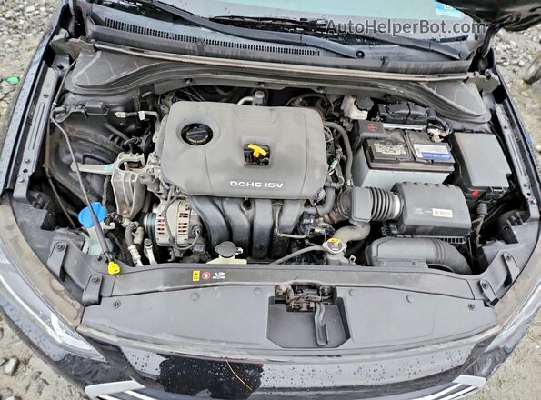 5NPD84LF3JH342094 2018 HYUNDAI ELANTRA Черный Вид задней части салона