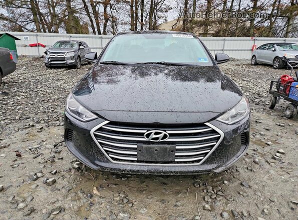 5NPD84LF3JH342094 2018 HYUNDAI ELANTRA Черный Вид спереди