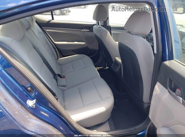 5NPD84LF3JH373846 2018 HYUNDAI ELANTRA Blue Вид наклейки з VIN-кодом