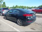 2018 Hyundai Elantra Sel Черный vin: 5NPD84LF3JH375466